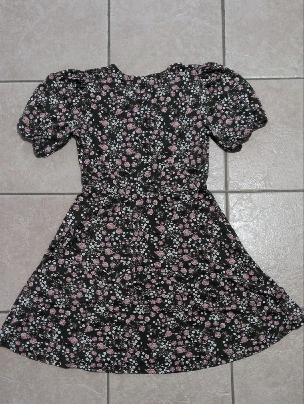 Girls Floral Twirl Dress